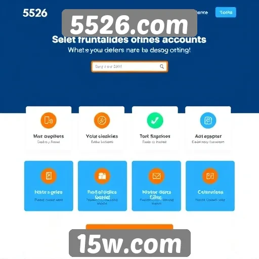 Funcionalidades inovadoras do site 5526.com